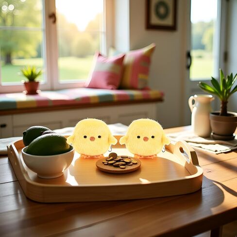 2Pcs Yellow Cute Cartoon Coin Purse,Creative Chicken Pig Avocado Fruit Shape Bag for Girls Mini Zipper Purse Wallets Women's Coin Purses and Pouches(ZS287) in Saudi Arabia