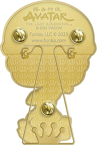 Funko Loungefly PIN Nickelodeon: Toph - Aang - Avatar: The Last Airbender Enamel Pins - بروش مبتكر لطيف قابل للتجميع - لحقائب الظهر والحقائب - فكرة هدية - بضائع رسمية - عشاق الرسوم المتحركة in Kuwait