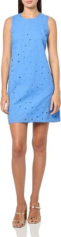 Tommy Hilfiger Womens Sleeveless Meadow Eyelet Shift Dress in Saudi Arabia