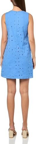 Tommy Hilfiger Womens Sleeveless Meadow Eyelet Shift Dress in Saudi Arabia