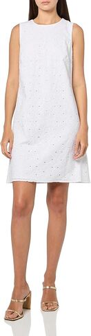 Tommy Hilfiger Womens Sleeveless Meadow Eyelet Shift Dress in Saudi Arabia