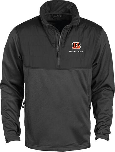 Dunbrooke Pathfinder Teflon coated 1/4 zip tech fleece with polyester shell and zippered pockets in Saudi Arabia