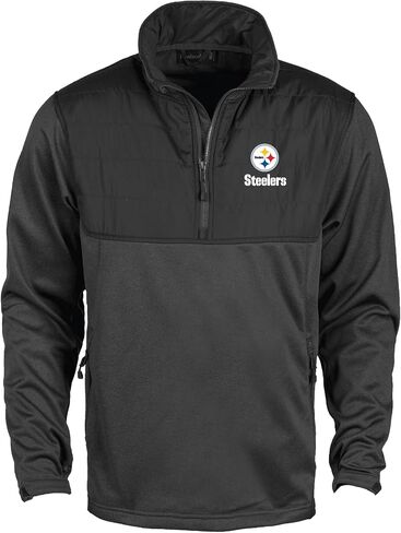 Dunbrooke Pathfinder Teflon coated 1/4 zip tech fleece with polyester shell and zippered pockets in Saudi Arabia