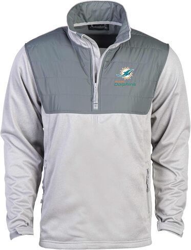 Dunbrooke Pathfinder Teflon coated 1/4 zip tech fleece with polyester shell and zippered pockets in Saudi Arabia