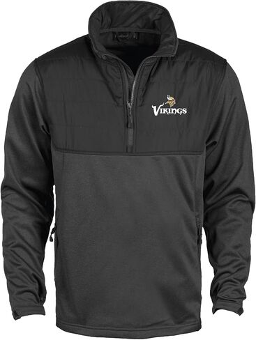 Dunbrooke Pathfinder Teflon coated 1/4 zip tech fleece with polyester shell and zippered pockets in Saudi Arabia