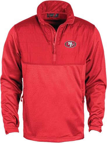 Dunbrooke Pathfinder Teflon coated 1/4 zip tech fleece with polyester shell and zippered pockets in Saudi Arabia