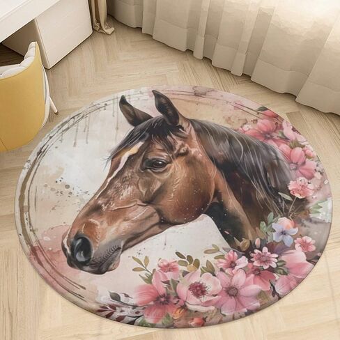 MoBlinko Basketball Rug for Boys Bedroom 3 Ft Circle Rug Carpet Circular Rugs Non Slip Mat for Kitchen Living Room Basketball Room Decor in Saudi Arabia