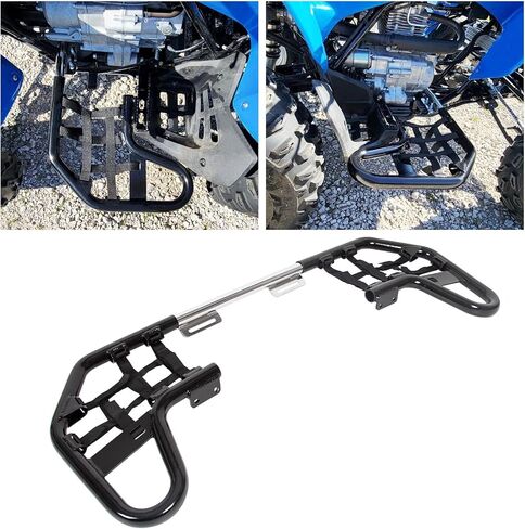 ECOTRIC Nerf Bars w/Nets Guards Rack Compatible with 2001-2024 Honda TRX 250EX Models Red in Saudi Arabia