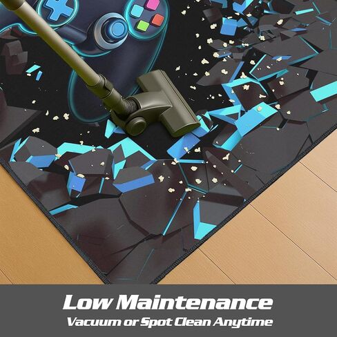 Rnmdn Gaming Rug for Room,3'x5' Non-Slip Cool 3D Gamer Rugs for Bedroom Livingroom and Game Room Decor in Saudi Arabia