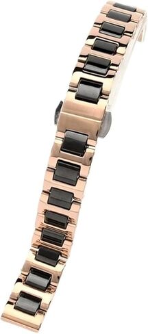 Quick Release Stainless Steel Ceramic Watch Band Men Women Fashion Bracelet 12 14 16 18 20 22mm Black White Rose Gold Strap in Saudi Arabia
