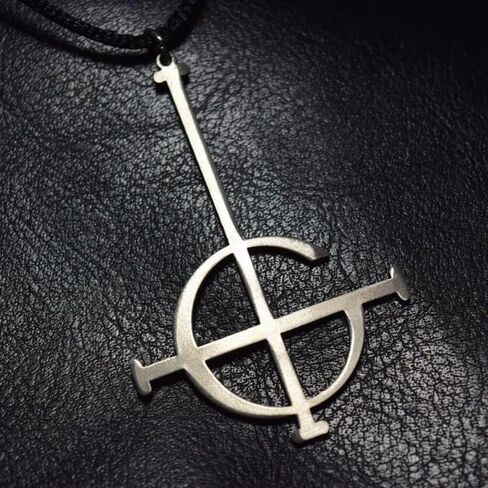New 2024 Ghost Bc Nameless Ghoul Necklace Pendant Ghost Band Grucifix Papa Emeritus Patch Jewelry Fashion Accessories Creative Gift in Saudi Arabia