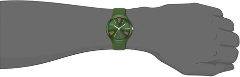 Letoff Unisex Analog Watch, Round Dial with Colorful Roman Numerals, Water Resistant 100ft in Saudi Arabia