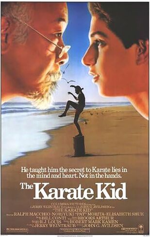 The Karate Kid Poster Movie 11x17 Ralph Macchio Noriyuki Pat Morita Elisabeth Shue Randee Heller MasterPoster Print, 11x17 in Saudi Arabia