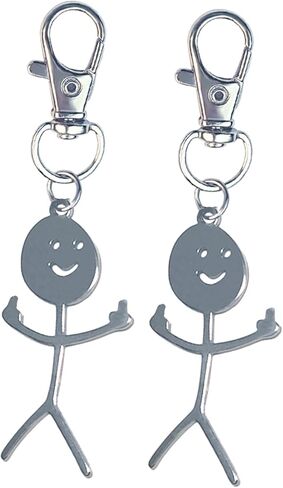 ownmysty White Elephant Christmas Gifts Funniest Gag Gifts, Stocking Stuffers for Adult, Funny Middle Finger keychain in Saudi Arabia