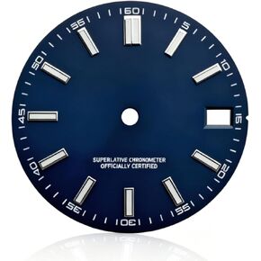 OYOSIDA 28.5MM Mechanical Dial Strong Blue Green Luminous Face Watch Dials for NH35/NH36/4R/6R Watch Movement for BGW9 Modified Watch Accessories in Saudi Arabia