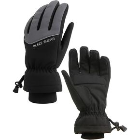 BLAZE BUZAR Unisex Active Winter Gloves – Touchscreen Compatible, Warm Fleece Lined for Skiing, Snowboarding, Cycling & Active Outdoor Use in Saudi Arabia