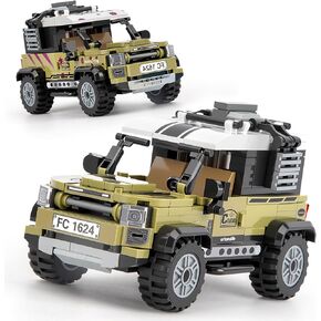 Off-Road Car Building Set for Adults, City Truck Toys, Cars Collectible Decor Model Kits, Ideal Gifts for Teens Boys Girls Age 8+ (317 Pieces) in Kuwait