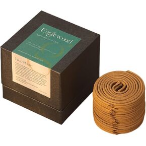 AgarwoodCoil Incense for Home Use，Meditation & Incense Burning，Calms The Mind & Aids Sleep，40 Pieces in Saudi Arabia