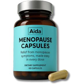 Aida L-Arginine Capsules – Circulation & Metabolism Support for Women with Ashwagandha, Maca & Tribulus – Bloating Relief, Weight Management, Hormonal Balance, Menopause Symptoms (30 Servings) in Saudi Arabia