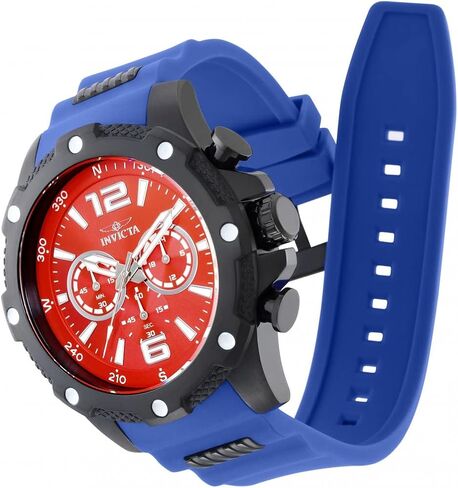 Invicta Men's I-Force 50mm Stainless Steel, Silicone Quartz Watch, Black (Model: 34020) in Saudi Arabia