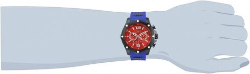 Invicta Men's I-Force 50mm Stainless Steel, Silicone Quartz Watch, Black (Model: 34020) in Saudi Arabia