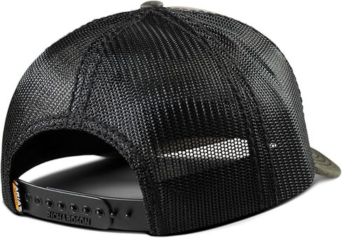 قبعة Ariat الرجالية Richardson 112 Snap Back Work Hogs Patch Charcoal A290001707 in Saudi Arabia