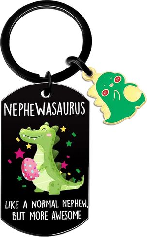 Kids For Teens Nephe Inspirational Birthday Motivational Graduation Gift To My Nephew Keychain Inspirational Gift for Nephew from Aunt Uncle Easter in Saudi Arabia