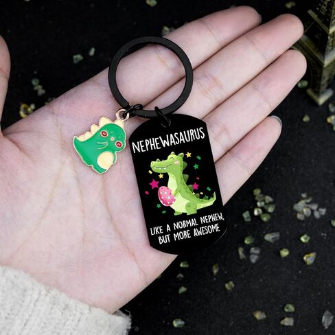 Kids For Teens Nephe Inspirational Birthday Motivational Graduation Gift To My Nephew Keychain Inspirational Gift for Nephew from Aunt Uncle Easter in Saudi Arabia