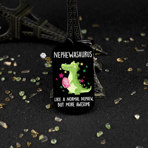 Kids For Teens Nephe Inspirational Birthday Motivational Graduation Gift To My Nephew Keychain Inspirational Gift for Nephew from Aunt Uncle Easter in Saudi Arabia