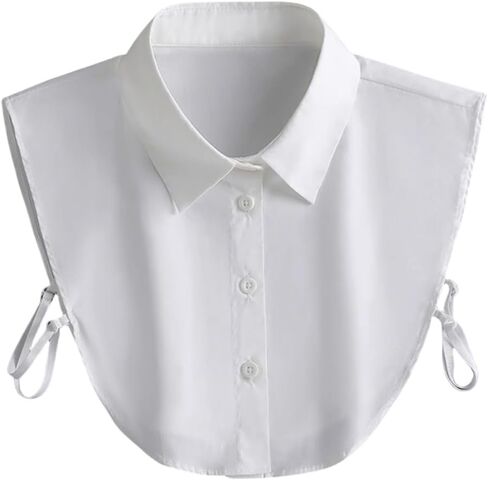 Fake Collar Detachable Dickey Collar Blouse Half Shirts Faux False Collar Inserts Tops for Women Girls in Saudi Arabia