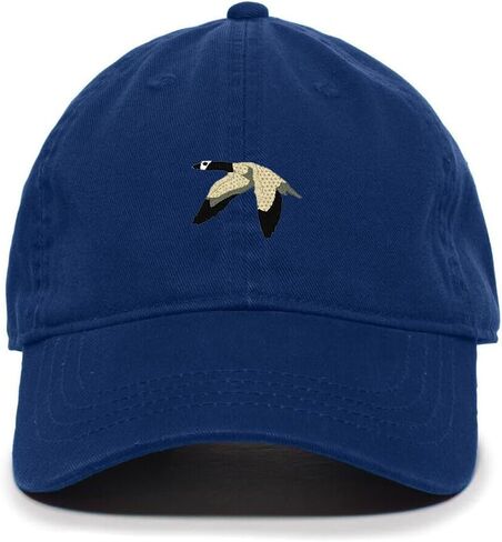 DSGN By DNA Flying Goose Embroidered Baseball Cap Cotton Adjustable Dad Hat in Saudi Arabia