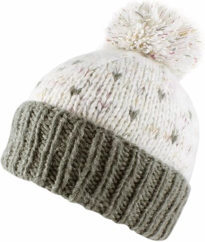 Morehats اثنين من لهجة القلب الكروشيه متماسكة بوم بوم مترهل قبعة الشتاء قبعة التزلج in Kuwait