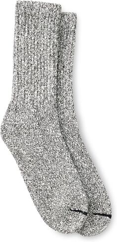 Red Wing Shoes Cotton Blend Ragg Crew Socks, Made in USA, Stretchable Cotton/Nylon Blend in Saudi Arabia