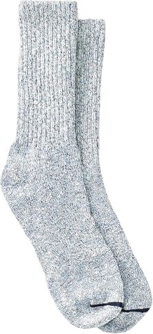Red Wing Shoes Cotton Blend Ragg Crew Socks, Made in USA, Stretchable Cotton/Nylon Blend in Saudi Arabia