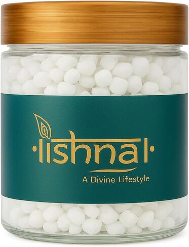 Camphor Tablets for Puja and Meditation, Pure Fragrance, White (Camphor 25 Gram) in Saudi Arabia