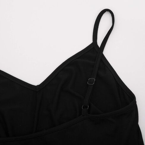 فستان Belle Poque كامل للنساء تحت الفساتين، فستان بسيط سهل الانزلاق وحزام سباغيتي قابل للتعديل in Kuwait