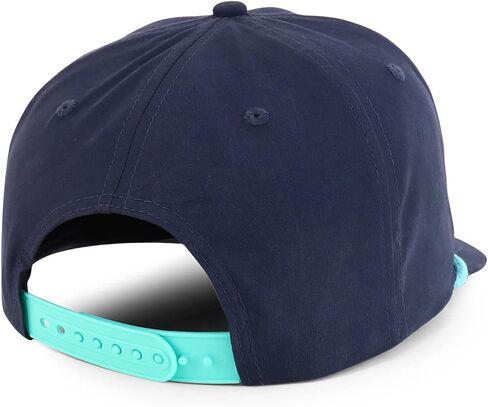 Trendy Apparel Shop 5 Panel Golf Snapback Cap with Contrasting Rope in Saudi Arabia
