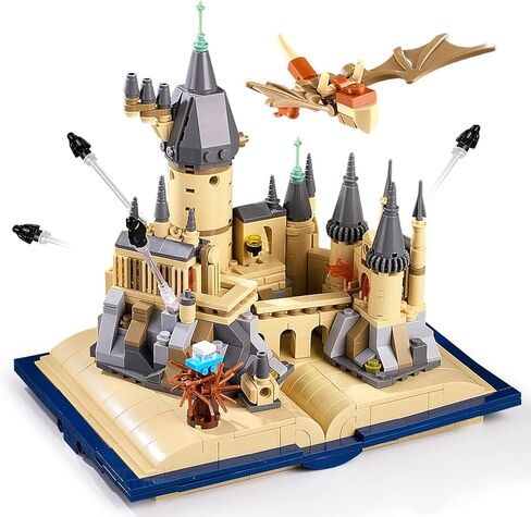 الأفكار Magic World Owl Building Set ، MOC Creative Bird Animal Building with Light ، Hary Bird Model Toys Toys For Kids Adults 8+ (1162 PCS) in Kuwait