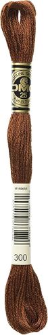 DMC 117-300 Six Strand Embroidery Cotton Floss, Dark Mahogany, 8.7-Yard in Saudi Arabia