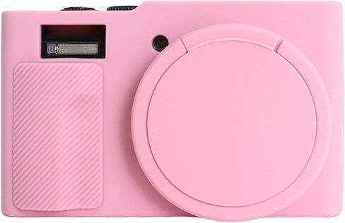 Muziri Kinokoo Lumix zs99 Case Silicone ، غطاء واقعي مطاط ناعم متوافق مع كاميرا DC-ZS99 Panasonic ، مع غطاء العدسة القابلة للإزالة-مضاد للانزلاق ومضاد للدخل- in Kuwait