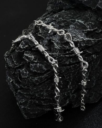 LuxGoth الفولاذ المقاوم للصدأ عنخ الجماجم الصليب قلادة قلادة القوطية الشرير الصخرة ايمو السائق تأثيري خمر مسمار الصليب الإيمان المسيحي سحر قلادة مجوهرات للرجال النساء الفضة in Kuwait