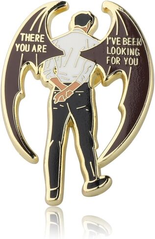 PLITI Night Court Gift SJ Maas Gift There You Are I’ve Been Looking For You Enamel Pin Book Lover Gifts Fantasy Reader Gifts in Saudi Arabia