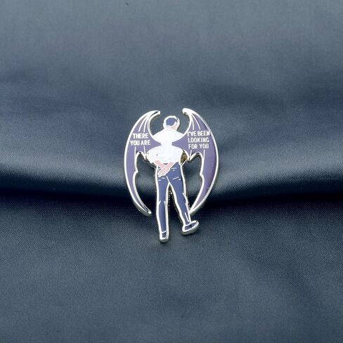 PLITI Night Court Gift SJ Maas Gift There You Are I’ve Been Looking For You Enamel Pin Book Lover Gifts Fantasy Reader Gifts in Saudi Arabia