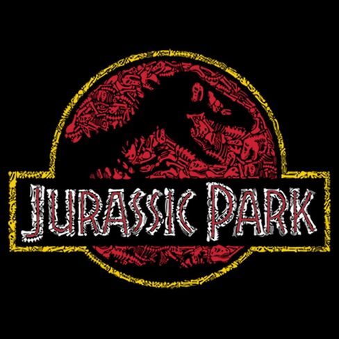 Jurassic Park Icons Logo Mens Pullover Hoodie in Saudi Arabia