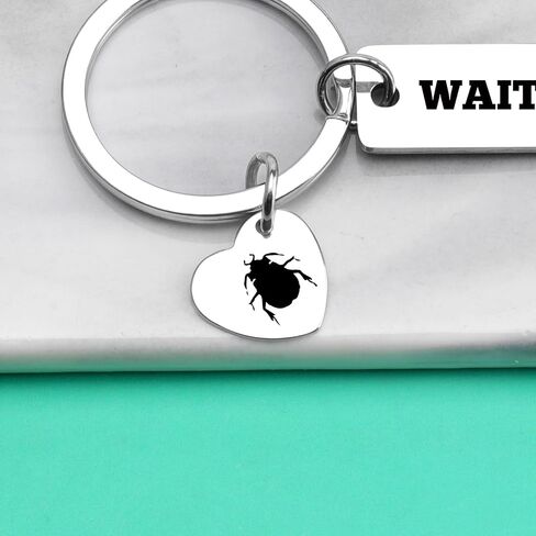 Baipilu Insect Lover Gifts for Women Entomologist Keychain Insect Collector Gift for Women Men Entomology Science Nature Lover Keychain Entomologist Christmas Birthday Gifts for Sister Friends in Saudi Arabia