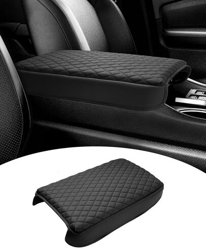 Custom for Dodge Ram 1500 Center Console Cover, Armrest Cushion Pad Cover for Dodge Ram 1500 2500 3500 Accessories 2019-2025 2026 Leather Dodge Ram Console Bucket Seat Protector Anti-Scratch in Kuwait