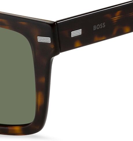 هيوغو بوس BOSS 1442/S هافانا داكن/أخضر 53/19/145 نظارة شمسية للرجال in Saudi Arabia