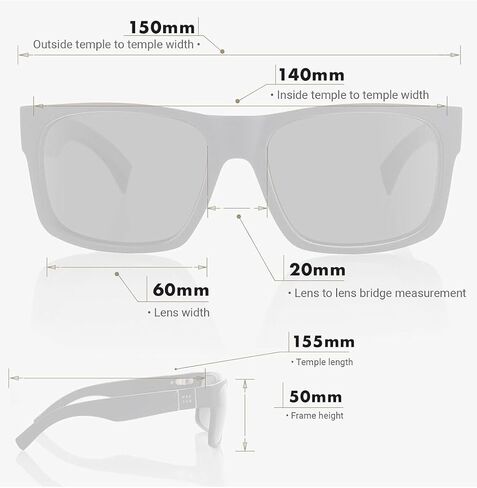 MADSON Camino Polarized Sunglasses in Saudi Arabia
