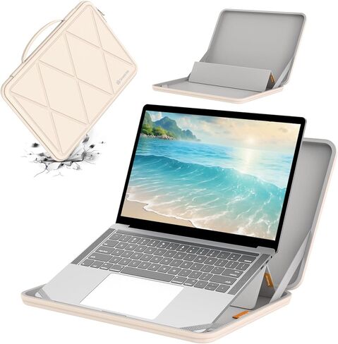 Smatree MS89 Hard Protective Sleeve with Stand Compatible for 16 inch LG gram Pro 2 in 1 16T90SP/OLED/OLED 2 in 1,GIGABYTE AERO 16 OLED BKF/BSF, 15.6 inch AERO 15 XC/15 OLED KC/XC/YC/16 OLED KD/XD/YD in Kuwait