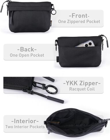 project-cb Crossbody Small Bag, Waterproof, Phone Purse, Cordura Fabric, Small Purses for Women & Men in Saudi Arabia
